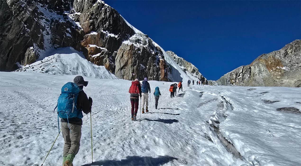 Three High Passes Trek (Khongma La, Chola, and Renjo La)