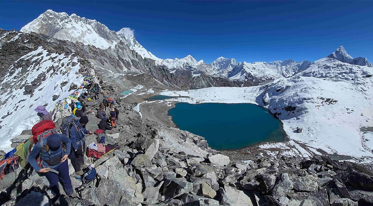 Three High Passes Trek (Khongma La, Chola, and Renjo La)